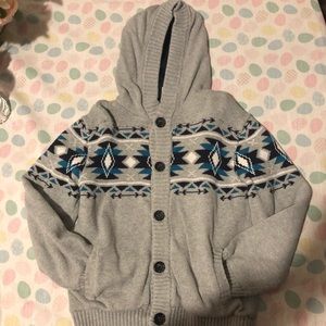 Gymboree sweater bottom down.